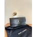 YSL Uptown Large Crocodile-Embossed Leather Wallet 