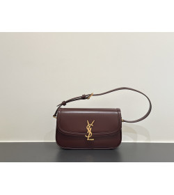 YSL Solferino Medium Leather Shoulder Bag