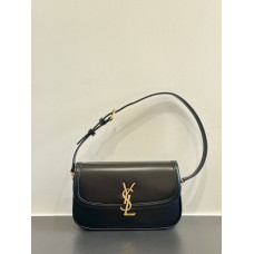 YSL Solferino Medium Leather Shoulder Bag