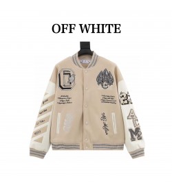 AC Milan x Off-White Varsity Jacket