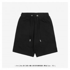 AMI Embroidered Heart Shorts