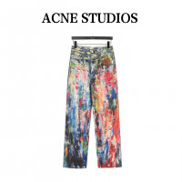 Acne Studios - Baggy fit jeans - 1981F - Blue/multi