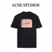 Acne Studios Exford U Bow Label Logo Patch T-Shirt
