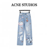 Acne Studios x Moomin - Super baggy fit Jeans