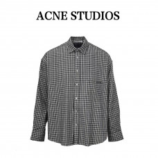 Acne Studios Plaid Cotton Shirt
