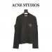 ACNE STUDIOS Printed organic cotton and hemp-blend jersey T-shirt