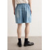 Acne Studios - Shorts logo stamp - Mid blue