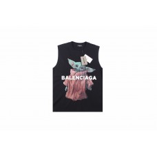 BC Alien Print Sleeveless T-shirt