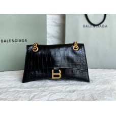 BC Crush Small Chain Bag Crocodile Embossed