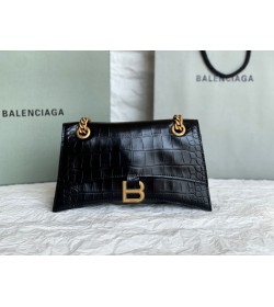 BC Crush Small Chain Bag Crocodile Embossed