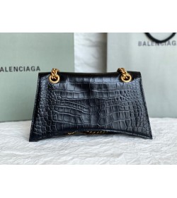 BC Crush Small Chain Bag Crocodile Embossed