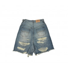 BC Destroyed Denim Shorts