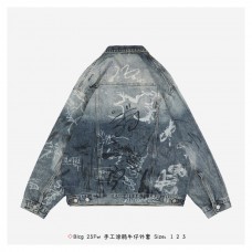 BC Graffiti Oversized Denim Jacket Oversized