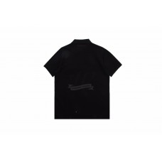 BR Monster Graphic Cotton Oversize Polo Shirt