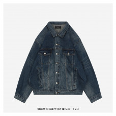 BC Men's Denim Oversized Jacket