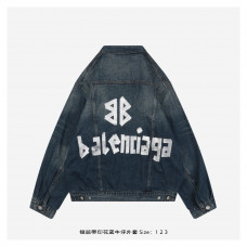 BC Men's Denim Oversized Jacket