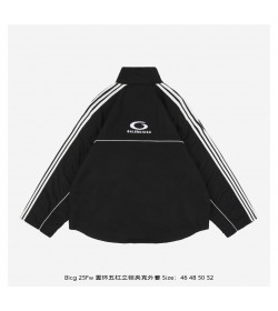 BC Men's Large Tracksuit Jacket in Black