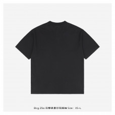 BC Pigalle T-shirt Oversized Black Faded