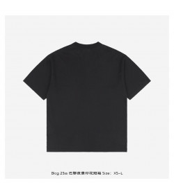 BC Pigalle T-shirt Oversized Black Faded