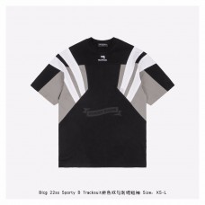 BC Sporty B Tracksuit T-Shirt Black/Grey/White
