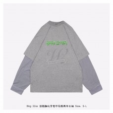 BC Slime Patched Sleeves in grey and green