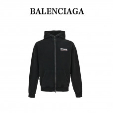 BC Washed Political Campaign Zip-up Hoodie Small Fit