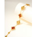 Buccellati Opera Tulle Yellow Gold Bracelet With Red Logo