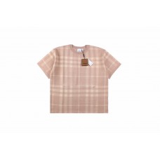 BR Checked Wool T-shirt