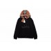 BR Check Hood Cotton Oversized Hooded Top