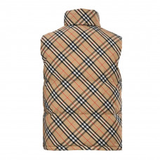 BR Check Puffer Gilet