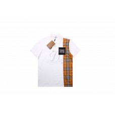 BR Check Stitching Polo Shirt