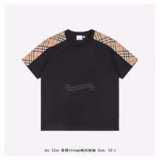 BR Check Stitching T-shirt