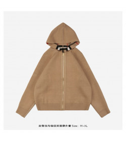 BBR EKD Reversible Zip-Up Hooded Sweater