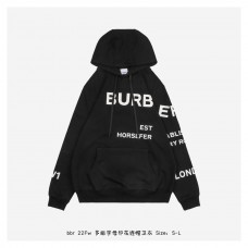 BR Horseferry Print Cotton Hoodie
