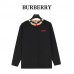 BR Icon Stripe Trim Cotton Sweatshirt