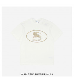 BR Knight Stamp Cotton T-shirt