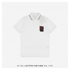 BR Monogram Embroidery Polo Shirt