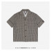 Bottega Veneta Check-Print Camp-Collar Relaxed-Fit Woven-Blend-Shirt