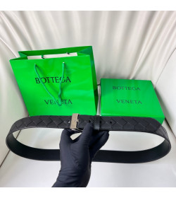 Bottega Veneta Intrecciato Leather Belt