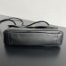 BV Madison Soft Lock Leather Shoulder Bag Black