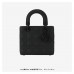 CD Lady DR Matte Black Bag Small