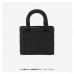 CD Lady DR Matte Black Bag Small
