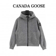 Canada G**se Hooded Bomber Jacket