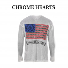 CHS American Flag Dagger Logo Thermal L/S Tee