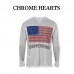 CHS American Flag Dagger Logo Thermal L/S Tee