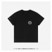 Chrome Hearts Black Triple Cross Logo Short Sleeve T-shirt