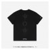 Chrome Hearts Black Triple Cross Logo Short Sleeve T-shirt