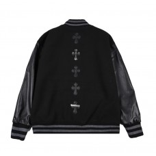 CHS Cross Leather Varsity Jacket