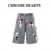 CHS Cross Denim Shorts
