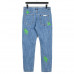 Chr*me Hearts Green Cross Jeans
